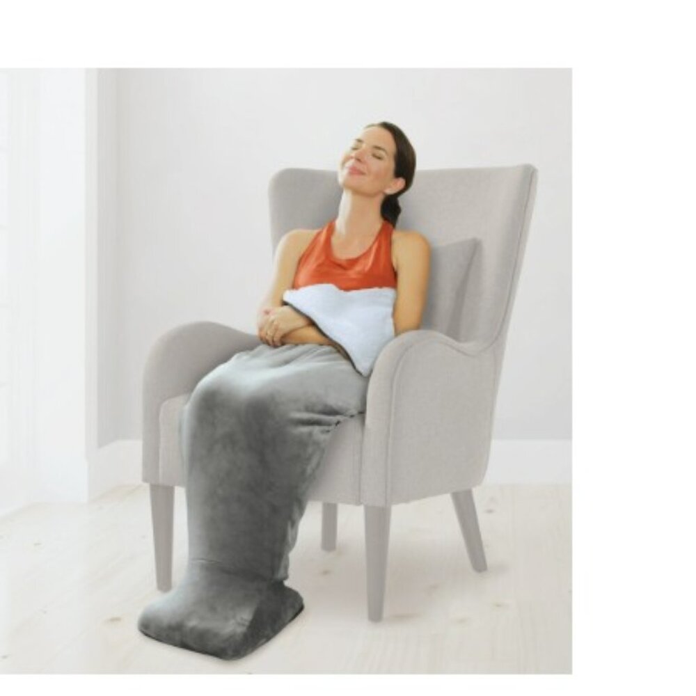 Calming Cozy Massaging Heating Wrap by Shaper Image